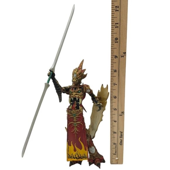 McFarlane Toys Spawn The Dark Ages Mandarin Action Figure Double Blade Shield - Picture 10 of 16